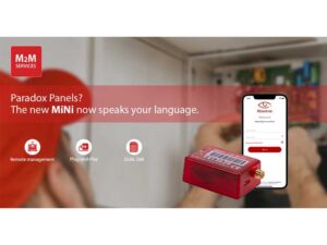 M2M Announces Native Integration for MiNi for Paradox Alarm Panels