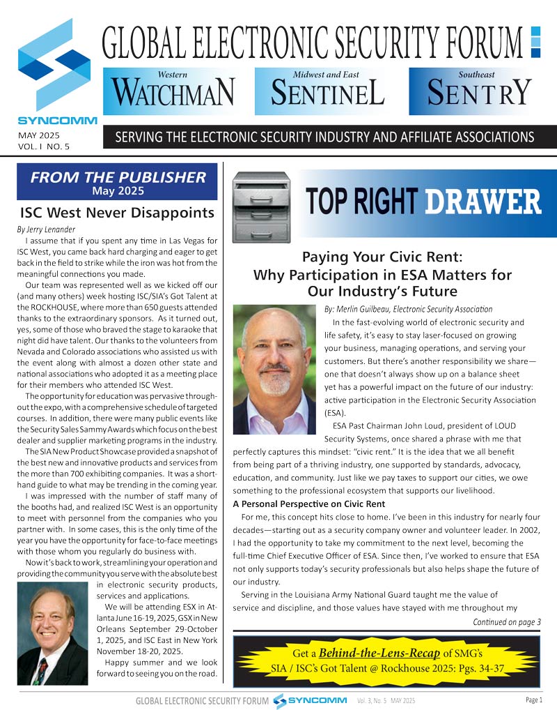 Syncomm-Global-May-2025-lo-res-for-website-40-pgs-1 Global Electronic Security Forum Magazine May2025